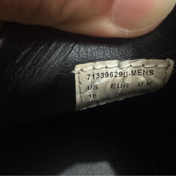 G.H. Bass & Co. Black Knit Sneakers with Tan Accents - Picture 4 of 6